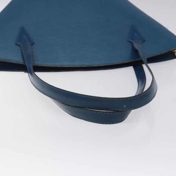 LOUIS VUITTON Epi Saint Jacques Shopping Shoulder Bag Blue M52275 - Picture 7 of 16